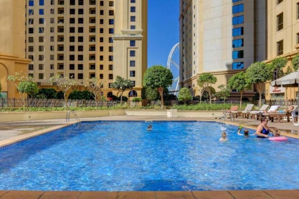 La Buena Vida Holiday Homes - Beach Front Very Spacious, Luxe And Modern 3 Bedroom With Full Kitchen In Jbr , 3 Min To The Jbr Beach Dubai Marina And Tram Station Exteriér fotografie